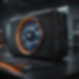 Alienware system showcasing sleek design and advanced cooling