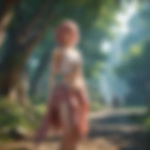 Immersive Anime MMORPG World