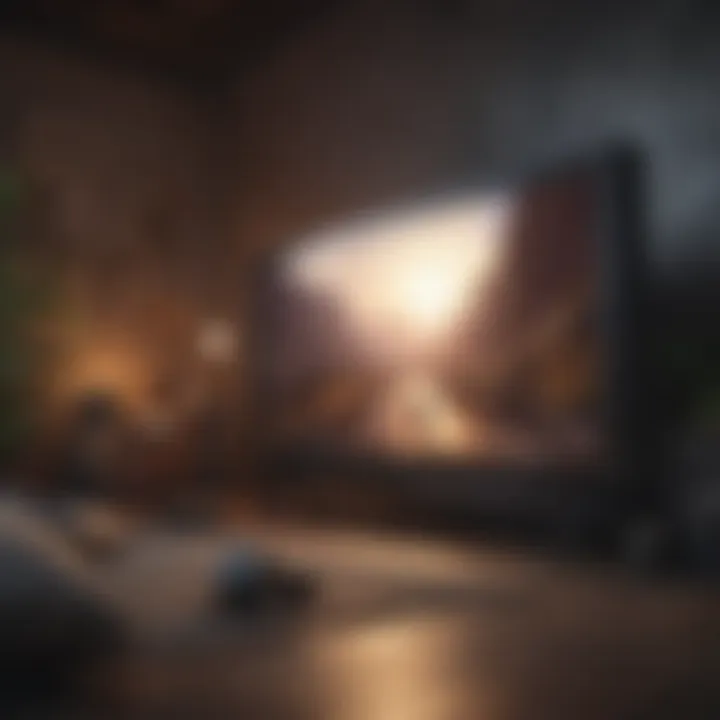 Immersive gaming experience on value televisions