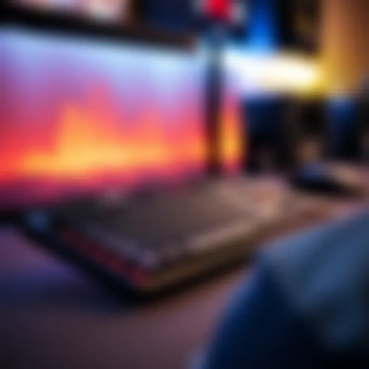 Ergonomic Design of Logitech Keyboard Logitech keyboard with ergonomic design for comfortable typing