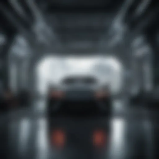 Abstract representation of a futuristic gaming world