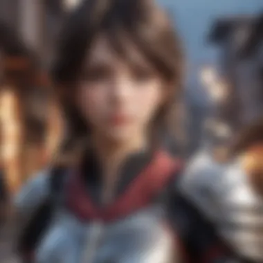 Fantasy Anime MMORPG Characters