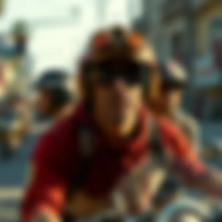 Dynamic character progression system showcased through avatars in action