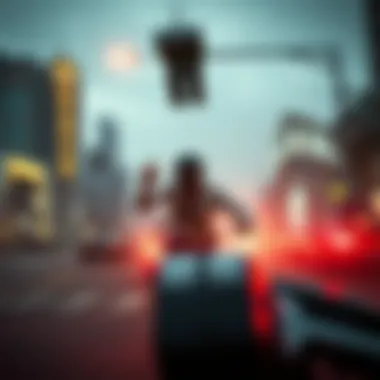 Interactive gameplay mechanics demonstrated in an exciting scenario