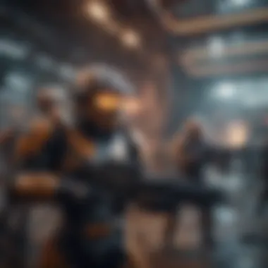 Epic Sci-Fi Multiplayer Battles Sci-fi themed multiplayer shooter