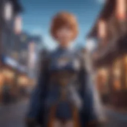 Dynamic interplay of characters from Genshin Impact showcasing anime-inspired designs.