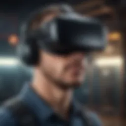 Virtual reality gaming headset