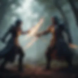 Mystical Duel between Planeswalkers