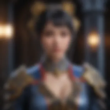 Intricate Attire of Mona Genshin Mona Genshin cosplay showcasing intricate details of her attire