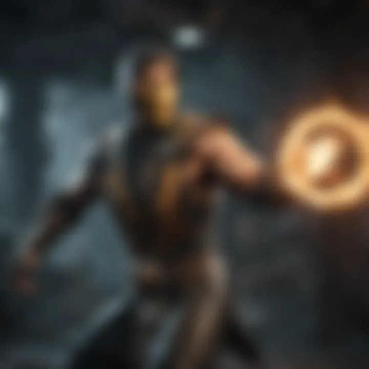 Screenshot of Mortal Kombat gameplay on Switch