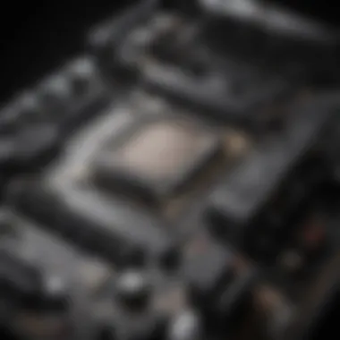 High-End Motherboard and CPU Setup Overview of MrBeast's PC setup demonstrating the high-end motherboard and CPU.