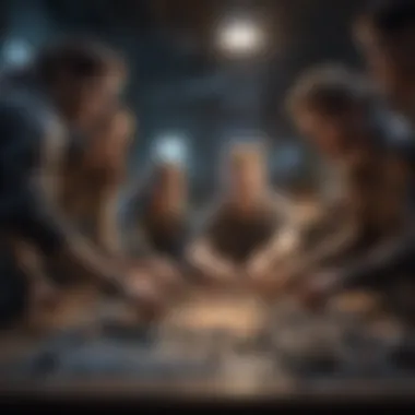 Teamwork and Strategy in Gaming Dynamic gameplay showcasing teamwork and strategy among players.