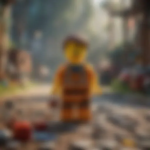 An engaging screenshot of a popular Lego online game showcasing vibrant graphics and gameplay.