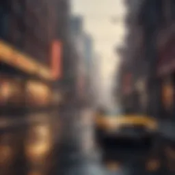 A sprawling urban landscape showcasing the essence of open world exploration.