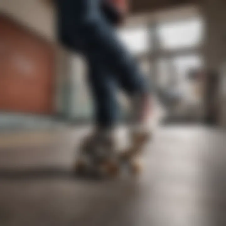 Symbolic representation of societal themes through skateboarding and anime