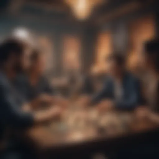 Virtual gathering of players enjoying a cooperative game session