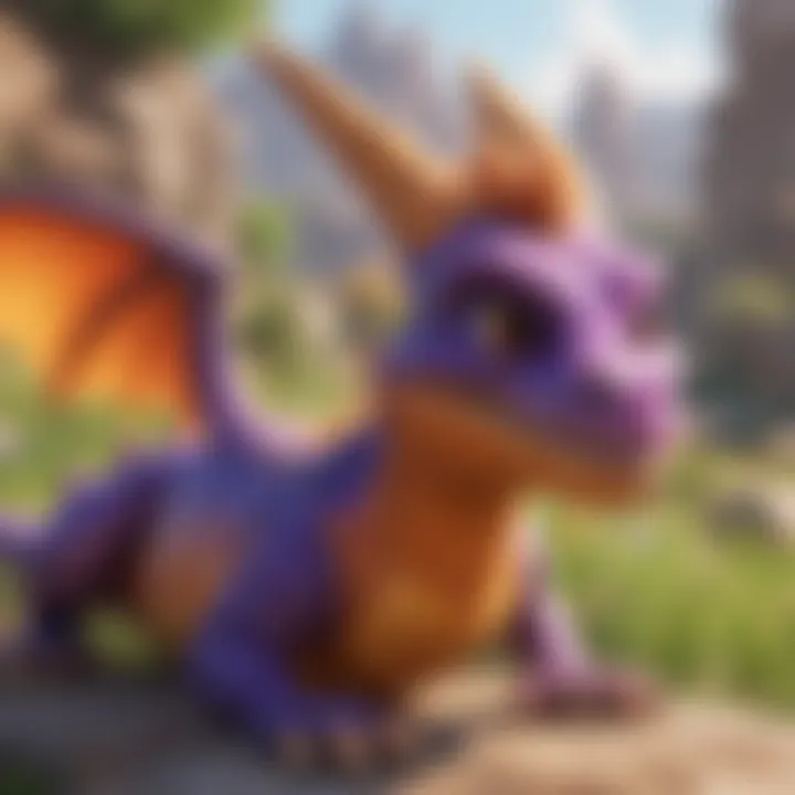 Vibrant Visuals of Spyro on Xbox 360