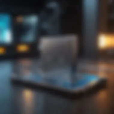 A futuristic representation of SSD technology trends and innovations
