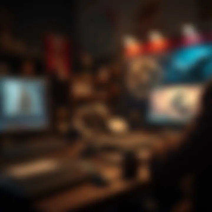 Screenshots of popular digital tools for D&D gameplay