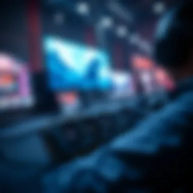 Illustration of gaming performance scenarios for different GPU models