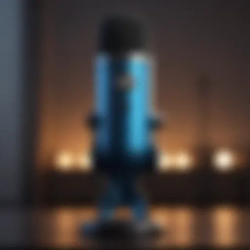 Elegant design of Blue Yeti Wow Edition showcasing its modern aesthetics