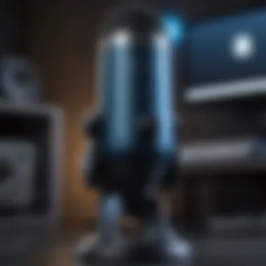 Blue Yeti Wow Edition in a gaming environment showcasing its versatility