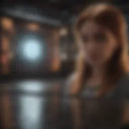 An immersive game interface showcasing a vibrant virtual world.