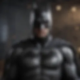 Classic Batman comic outfit