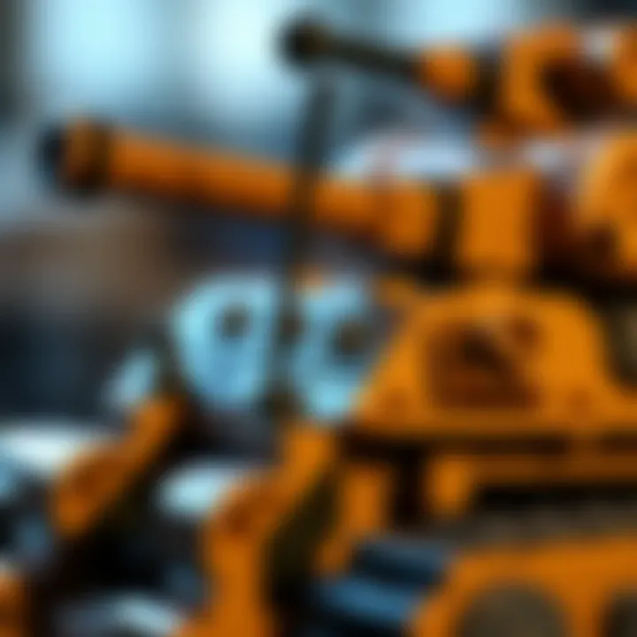 Detailed view of LEGO Panzerkampfwagen features