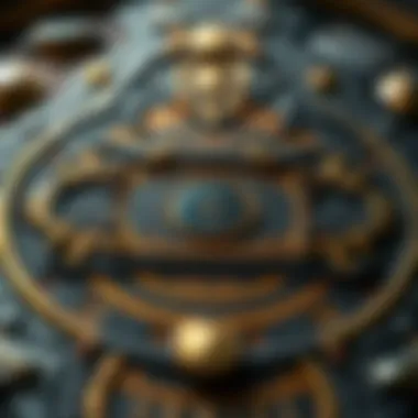 An intricate design showcasing the game's interface.