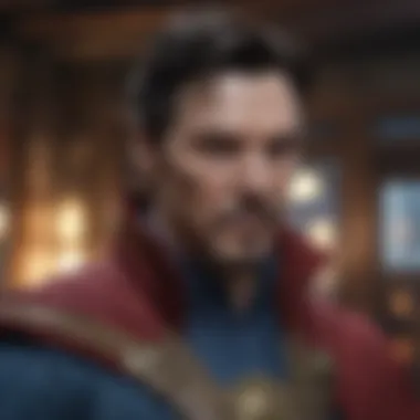 Doctor Strange facing moral dilemmas