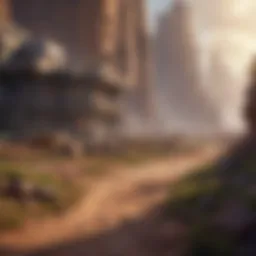 A detailed landscape from the game showcasing its vibrant graphics and immersive environment