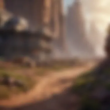 A detailed landscape from the game showcasing its vibrant graphics and immersive environment