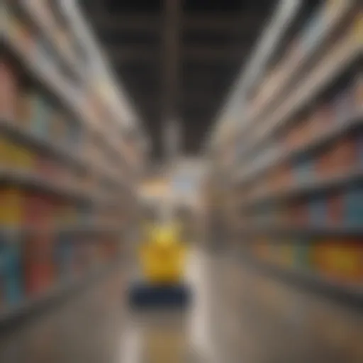 Vibrant display of Pokémon merchandise at Walmart
