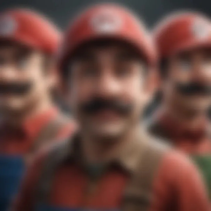 Evolution of Mario Bros Characters