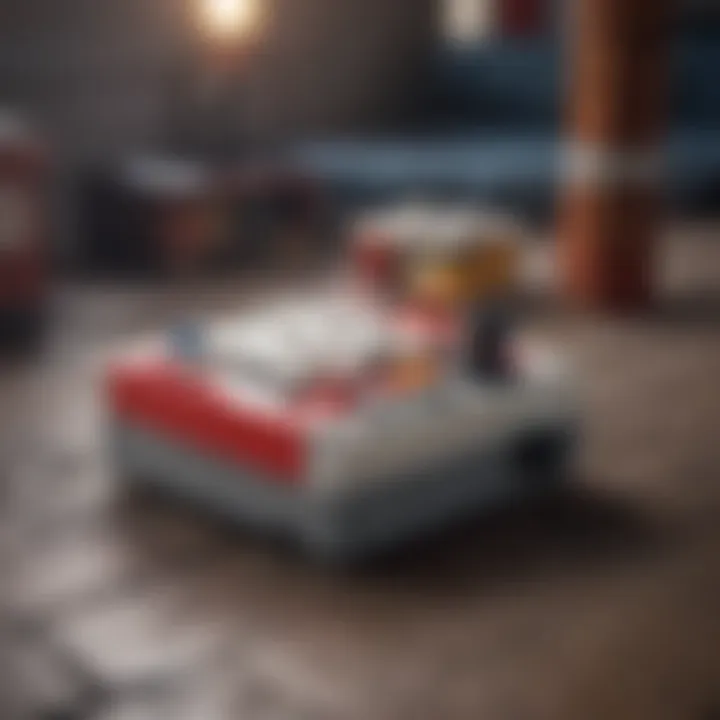 A captivating Lego model inspired by iconic NES games