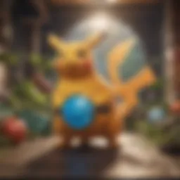 A vibrant display of various Pokémon from the Sun and Moon series showcasing their unique designs.