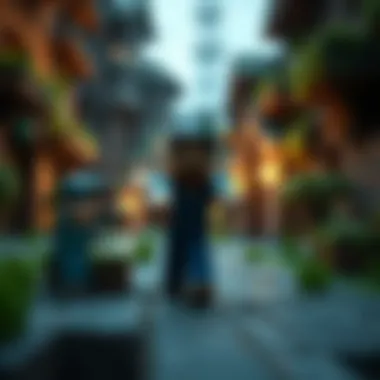 An overview of various Minecraft server types with distinct gameplay elements