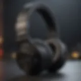 A sleek pair of wireless gaming headphones designed for immersive gameplay.