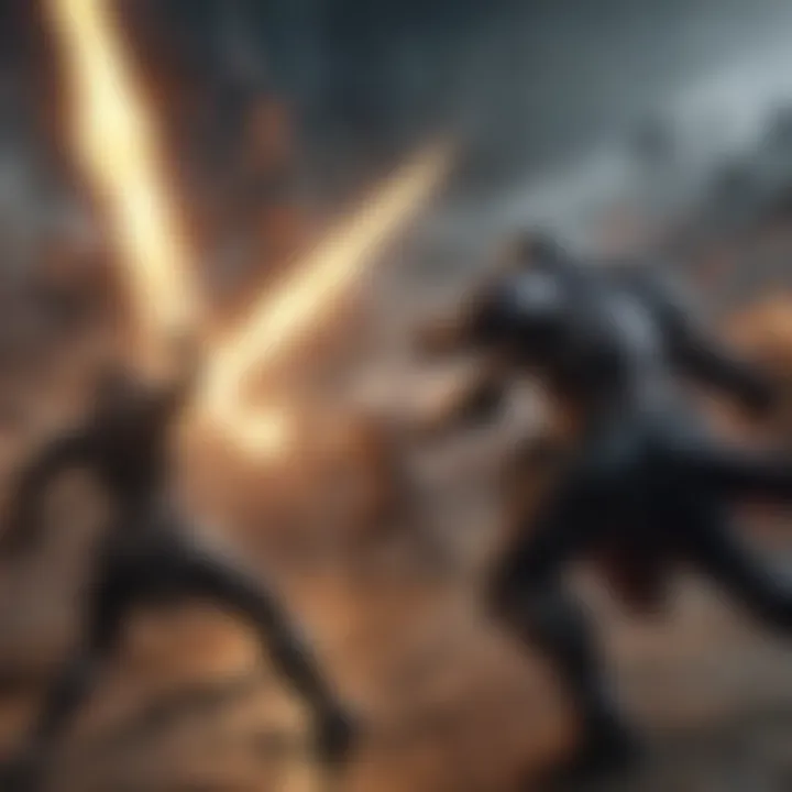 Epic Battle Scene in Final Fantasy XIV