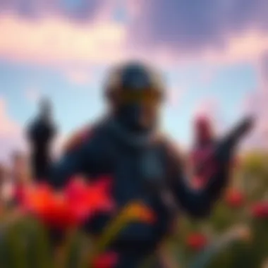 Fortnite's Cultural Influence An artistic representation of the cultural impact of Fortnite