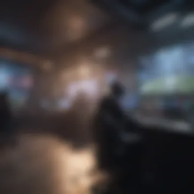 Competitive Esports Tournament Illustration of competitive esports gaming tournament