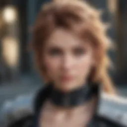 Screenshot showcasing enhanced graphics from the Final Fantasy Pixel Remaster