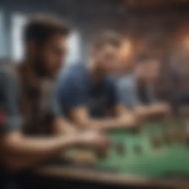 Strategizing in Competitive Gaming Players strategizing in a competitive gaming environment