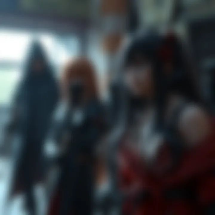 Key Characters of Angels of Death A captivating scene from Angels of Death featuring the main characters