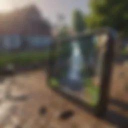 Fortnite gameplay on an Apple device showcasing graphics performance