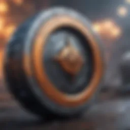 Futuristic Battlefield Mobile Logo