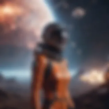 Cosmic Odyssey: Journey to the Unknown Futuristic Space Adventure