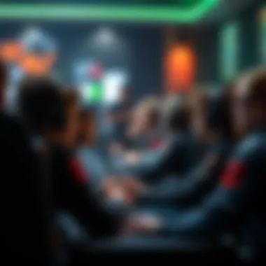 Players engaged in heated discussion about fairness in gaming