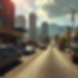 Vast open world of San Andreas showcasing diverse environments